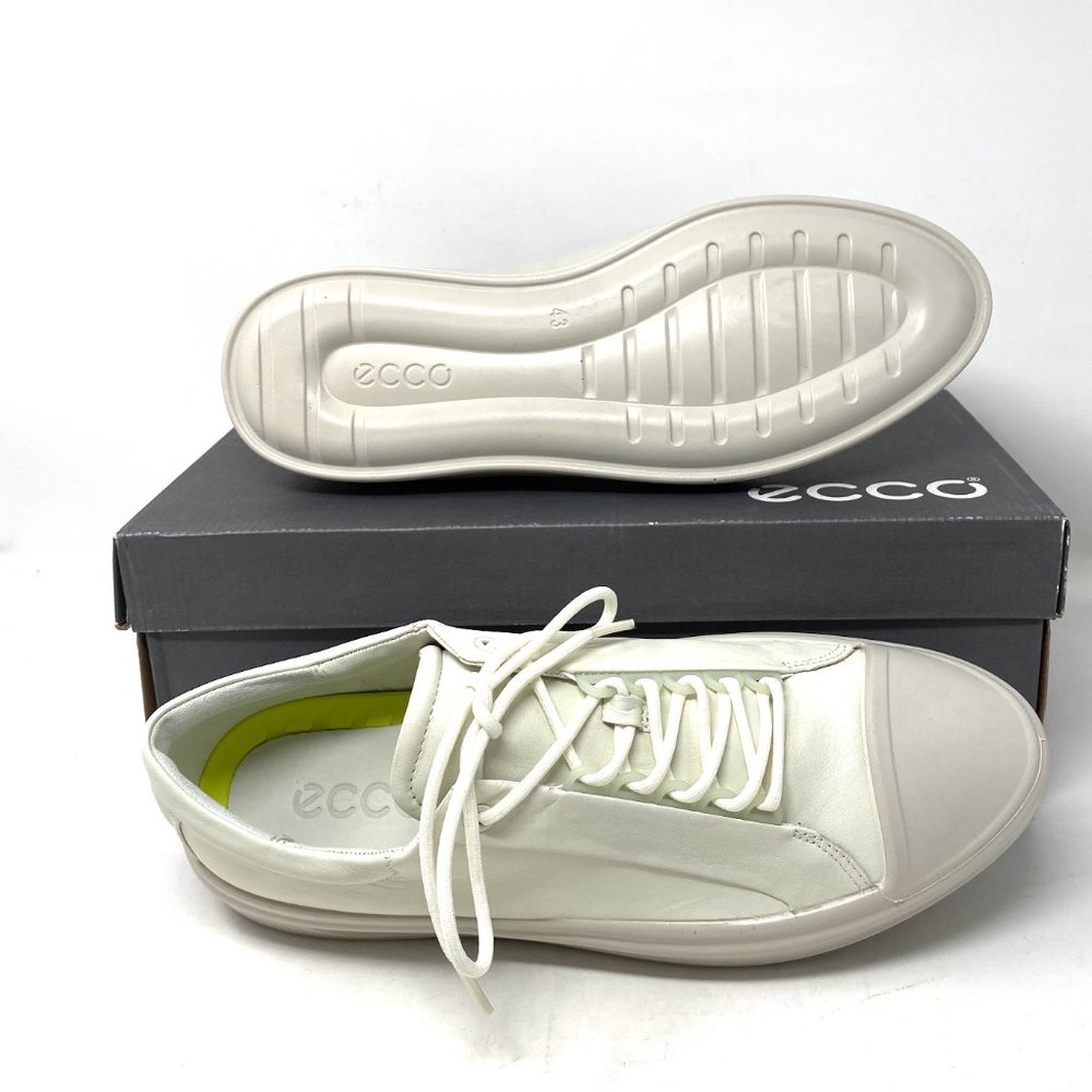 ECCO FLEXURE T-CAP MEN'S SNEAKERS White - Picture 2 of 11